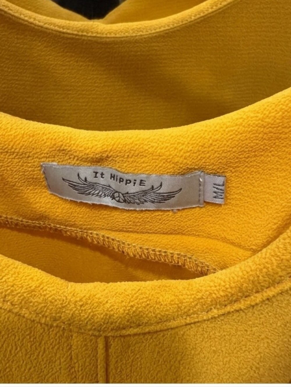 Women’s Yellow Sleeveless Romper - Picture 4 of 7